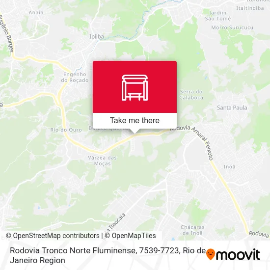 Rodovia Tronco Norte Fluminense, 7539-7723 map