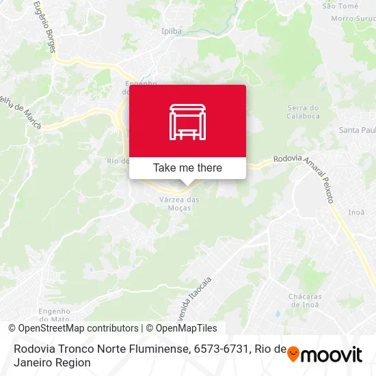 Rodovia Tronco Norte Fluminense, 6573-6731 map