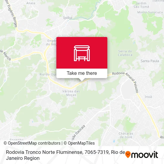 Rodovia Tronco Norte Fluminense, 7065-7319 map