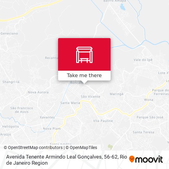 Avenida Tenente Armindo Leal Gonçalves, 56-62 map