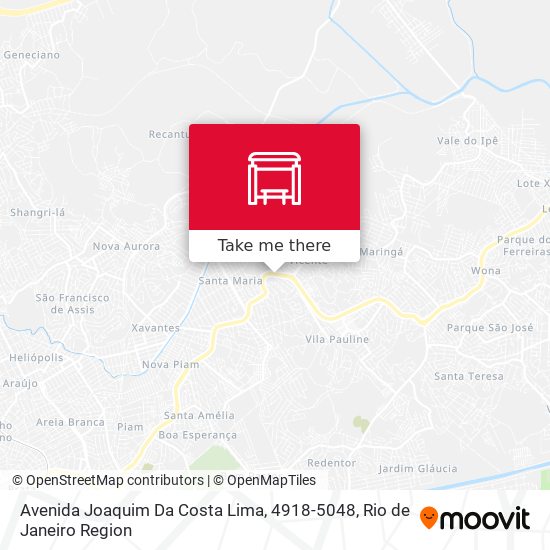 Avenida Joaquim Da Costa Lima, 4918-5048 map