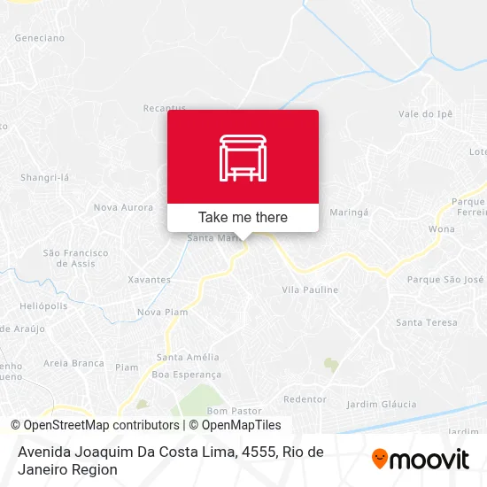 Avenida Joaquim Da Costa Lima, 4555 map