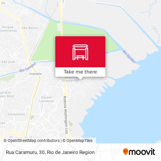 Mapa Rua Caramuru, 30