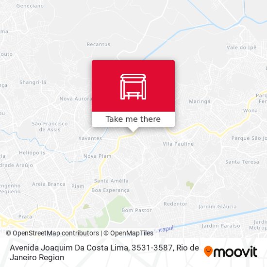 Avenida Joaquim Da Costa Lima, 3531-3587 map