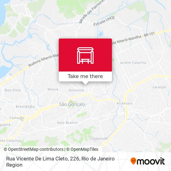 Rua Vicente De Lima Cleto, 226 map