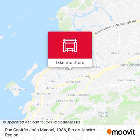 Rua Capitão João Manoel, 1986 map