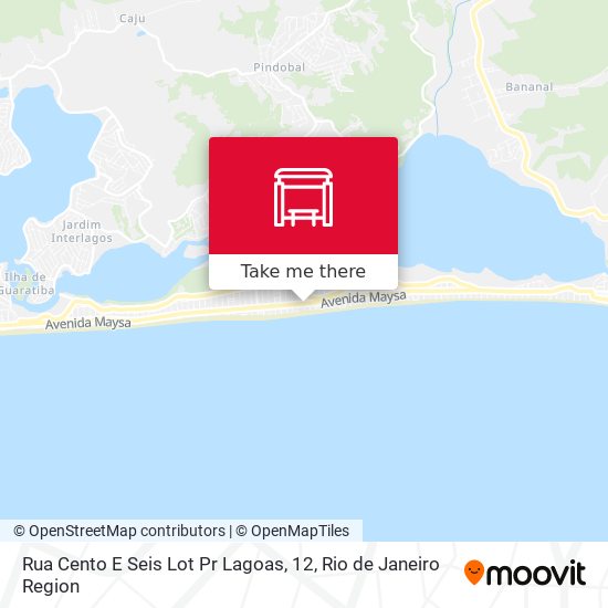 Rua Cento E Seis Lot Pr Lagoas, 12 map
