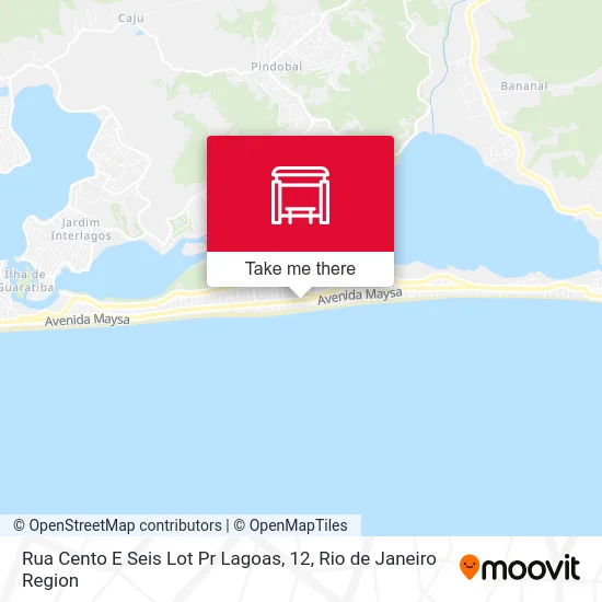 Rua Cento E Seis Lot Pr Lagoas, 12 map