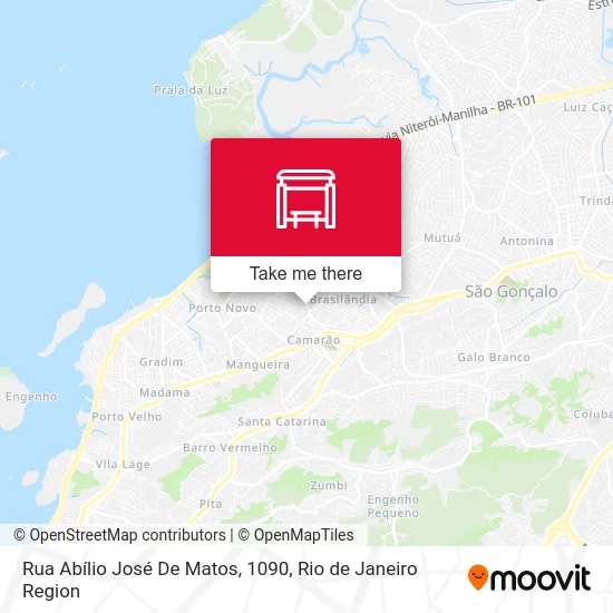 Rua Abílio José De Matos, 1090 map