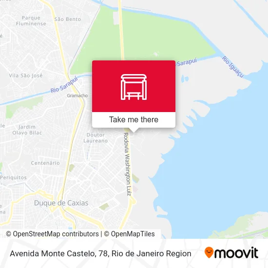 Avenida Monte Castelo, 78 map