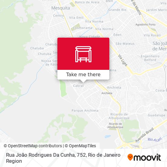 Rua João Rodrigues Da Cunha, 752 map