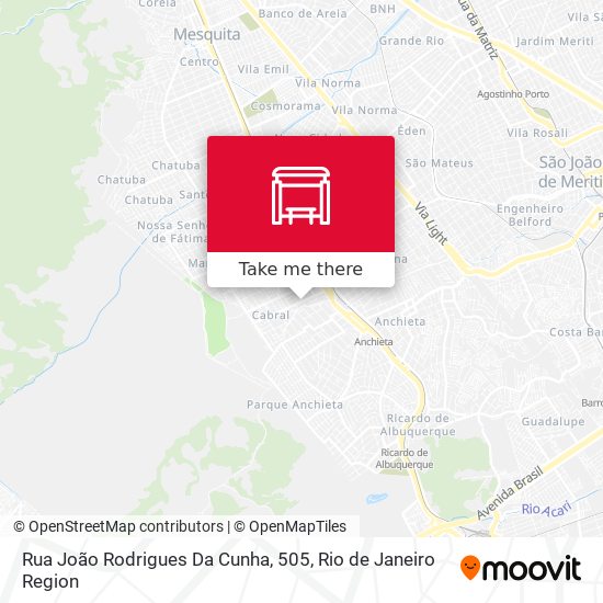 Rua João Rodrigues Da Cunha, 505 map