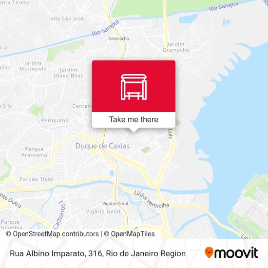 Rua Albino Imparato, 316 map