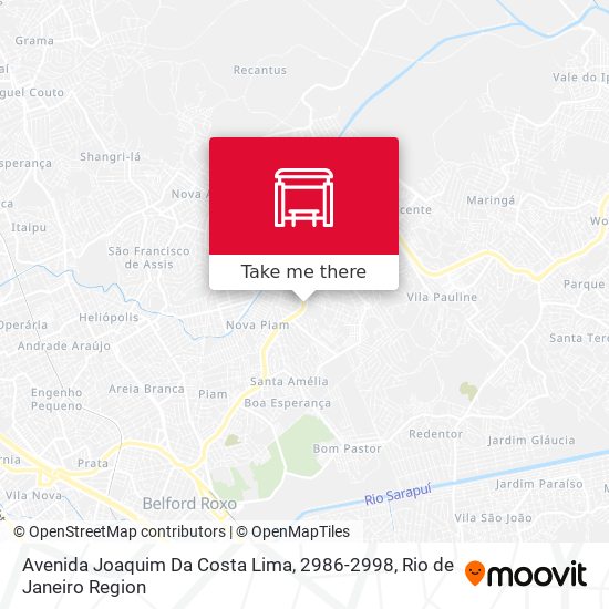 Avenida Joaquim Da Costa Lima, 2986-2998 map