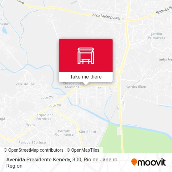 Avenida Presidente Kenedy, 300 map