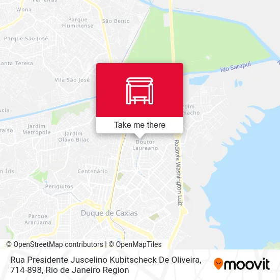 Rua Presidente Juscelino Kubitscheck De Oliveira, 714-898 map