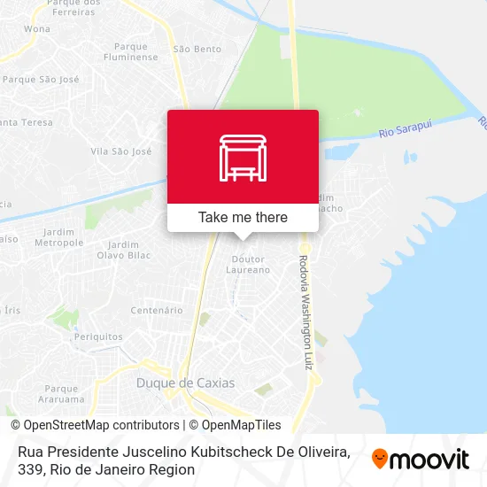Rua Presidente Juscelino Kubitscheck De Oliveira, 339 map