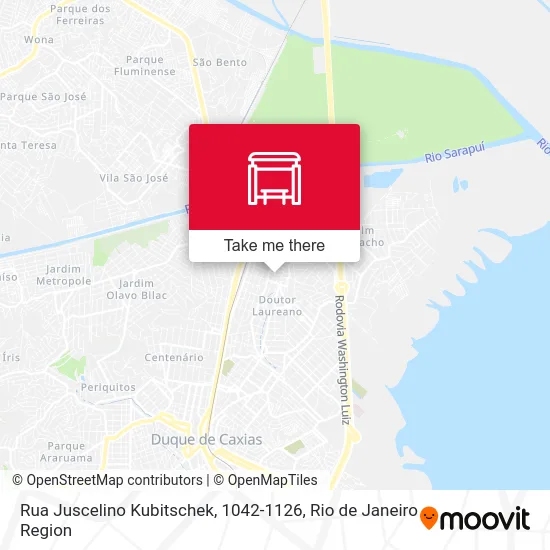 Rua Juscelino Kubitschek, 1042-1126 map