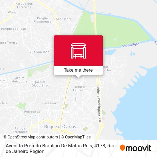 Avenida Prefeito Braulino De Matos Reis, 4178 map