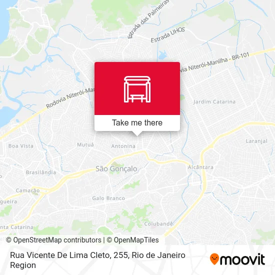 Rua Vicente De Lima Cleto, 255 map