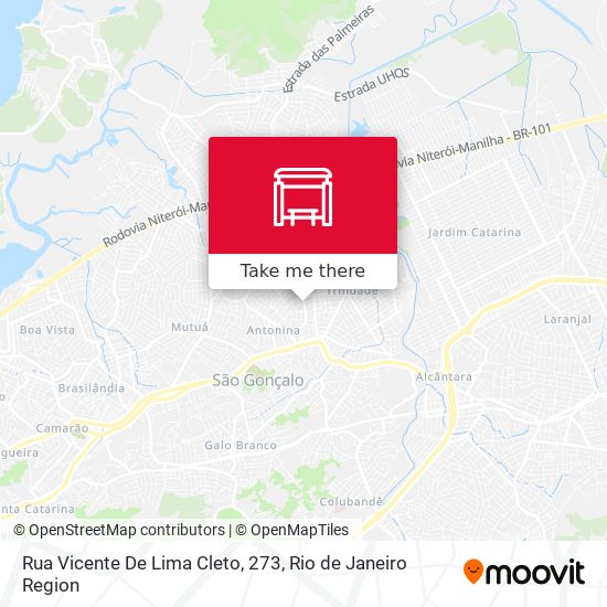 Rua Vicente De Lima Cleto, 273 map