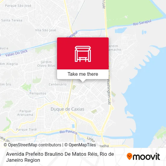 Avenida Prefeito Braulino De Matos Réis map