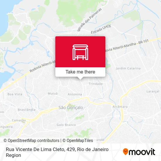 Rua Vicente De Lima Cleto, 429 map