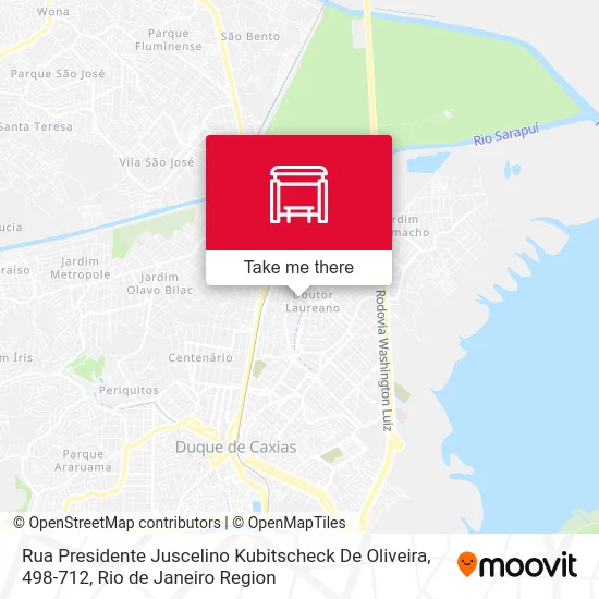 Rua Presidente Juscelino Kubitscheck De Oliveira, 498-712 map
