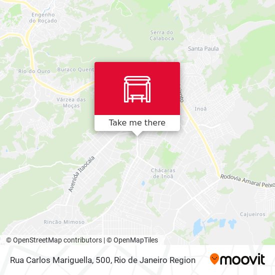Rua Carlos Mariguella, 500 map