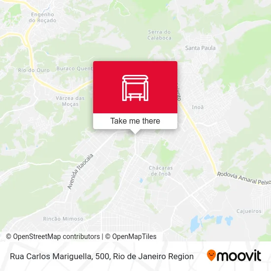 Rua Carlos Mariguella, 500 map