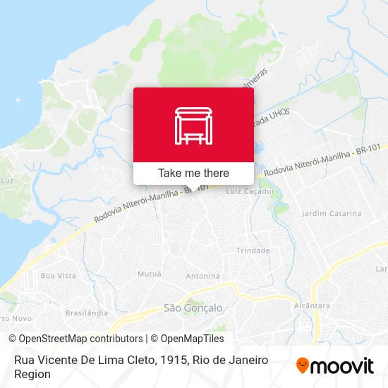 Rua Vicente De Lima Cleto, 1915 map