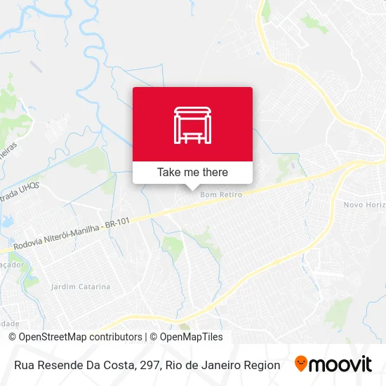 Rua Resende Da Costa, 297 map