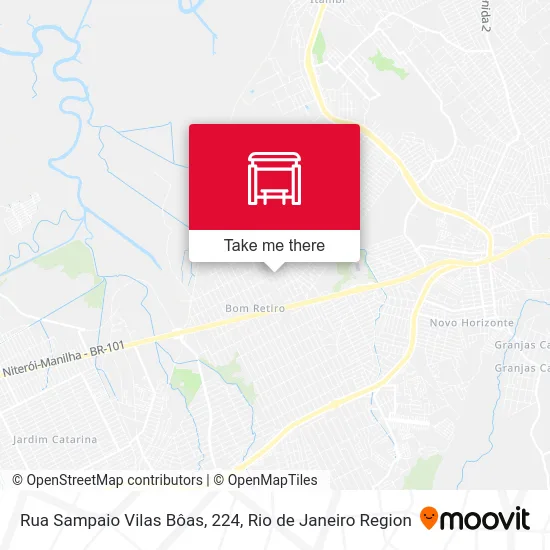 Rua Sampaio Vilas Bôas, 224 map