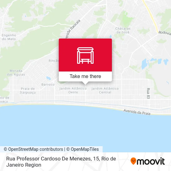Rua Professor Cardoso De Menezes, 15 map