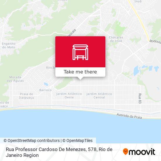 Mapa Rua Professor Cardoso De Menezes, 578