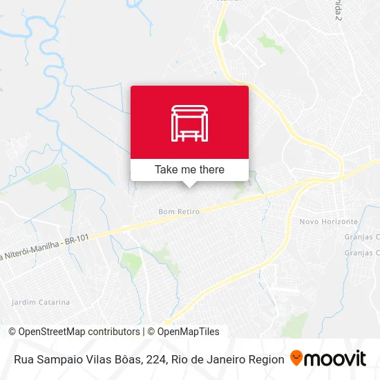 Rua Sampaio Vilas Bôas, 224 map
