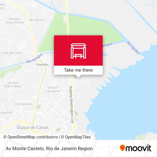 Av Monte Castelo map