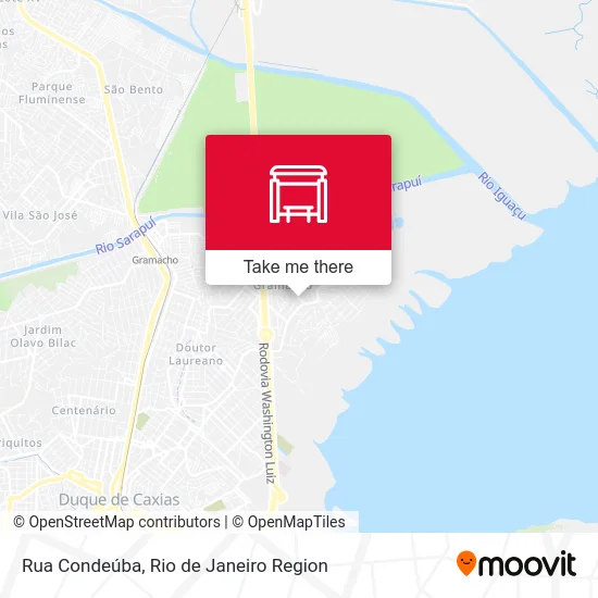 Rua Condeúba map