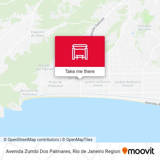 Avenida Zumbi Dos Palmares map