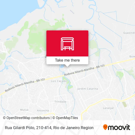 Rua Gilardi Pólo, 210-414 map