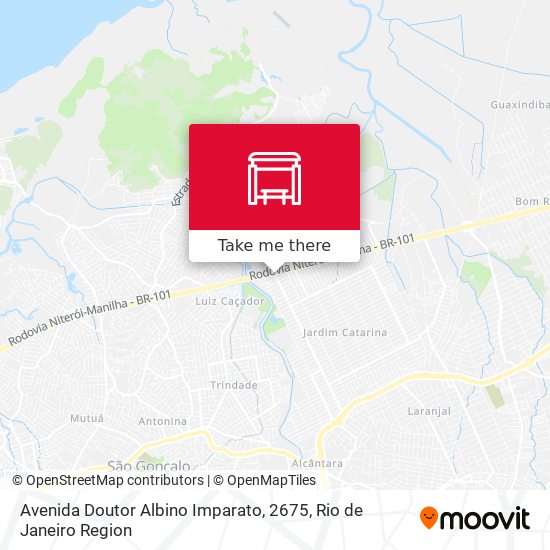 Avenida Doutor Albino Imparato, 2675 map