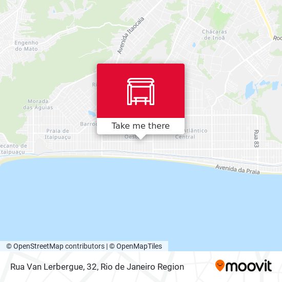 Rua Van Lerbergue, 32 map
