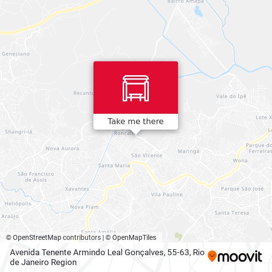 Avenida Tenente Armindo Leal Gonçalves, 55-63 map