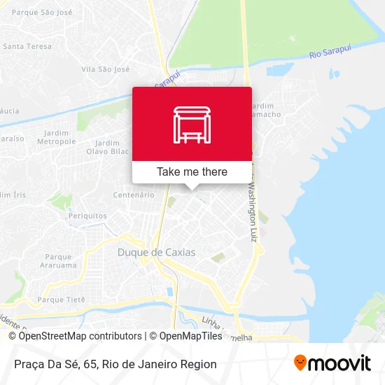 Praça Da Sé, 65 map