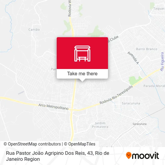 Rua Pastor João Agripino Dos Reis, 43 map