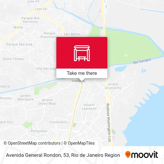 Avenida General Rondon, 53 map