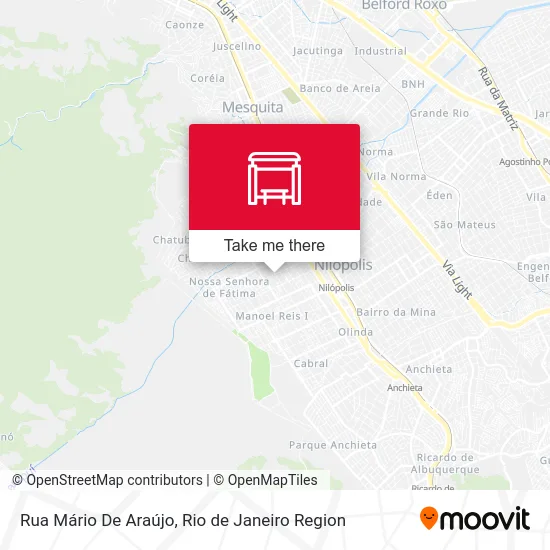 Rua Mário De Araújo map