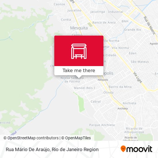 Rua Mário De Araújo map