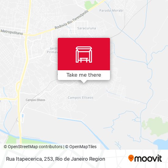 Rua Itapecerica, 253 map