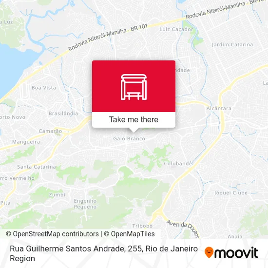 Rua Guilherme Santos Andrade, 255 map